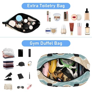 Wholesales Custom Travel Foldable Bags 32L Lightweight Travel Duffel Bag Large Sport Gym Bags - Product Image 3