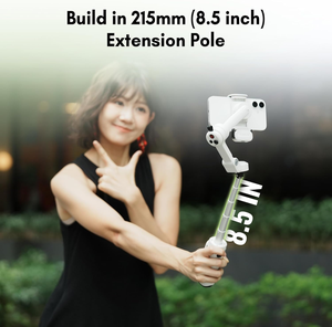 Nuevo <span class=keywords><strong>Zhiyun</strong></span> <span class=keywords><strong>SMOOTH</strong></span> Q5 ULTRA <span class=keywords><strong>Combo</strong></span>, Gimbal para Teléfono de 3 Ejes, <span class=keywords><strong>Estabilizador</strong></span> con Control Remoto por Voz Desmontable, Rastreador IA, Plegable - Product Image 3
