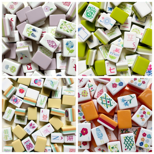 Set di Tessere Mahjong Americano Personalizzato All'Ingrosso, 160 Pezzi in Acrilico Inciso a 4 Strati, Colore Giallo - Product Image 4