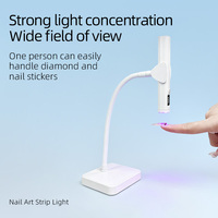 Lampe LED portable rechargeable sans fil populaire pour le séchage du vernis à ongles en gel, compacte, avec écran LCD