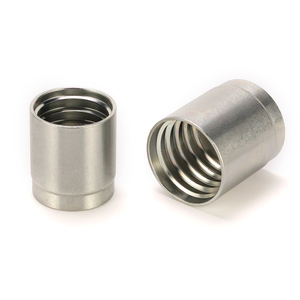 Virole de tuyau en acier au carbone 1SN/2SN <span class=keywords><strong>Collier</strong></span> <span class=keywords><strong>à</strong></span> <span class=keywords><strong>sertir</strong></span> de qualité supérieure - Product Image 1