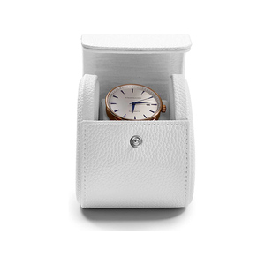 2025 thiết kế mới Chất lượng cao da đồng hồ tổ chức hộp xách tay trường hợp đồng hồ vải hạt duy nhất hộp đồng hồ - Product Image 5