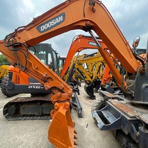 Used Doosan DX60W Excavator <b>Earth</b> <b>Moving</b> <b>Machine</b> 6TON 39.5KW Excellent Working Condition Yanmar Engine Motor Gear Bearing - Product Image 5