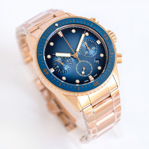 Montre de plongée squelette monobloc en saphir bleu importé de qualité supérieure, résistante aux rayures, 26 pièces - Product Image 1