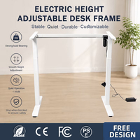 Productos en Oferta, Mesa Ajustable en Altura para Niños, Personalizable, Resistente, Silenciosa, Cómoda, Ergonómica, Marco de Escritorio Eléctrico
