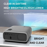 Transjee 2026 Nouveau projecteur intelligent A70 Quad Core Android 9 5G WIFI LED Full HD 1080P Mini Home Cinéma 3D Ready Haut-parleurs intégrés