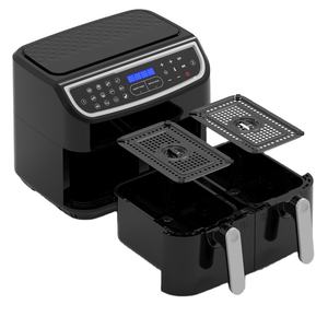 <span class=keywords><strong>Friteuse</strong></span> <span class=keywords><strong>à</strong></span> <span class=keywords><strong>air</strong></span> <span class=keywords><strong>à</strong></span> double panier avec <span class=keywords><strong>deux</strong></span> tiroirs pour cuisiner différents aliments simultanément, grande capacité 9L, <span class=keywords><strong>friteuse</strong></span> <span class=keywords><strong>à</strong></span> <span class=keywords><strong>air</strong></span> double - Product Image 4