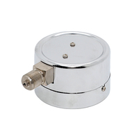 Manomètre à capsule d'air en acier inoxydable de 50 mm, manomètre à gaz GPL, 10 KPa