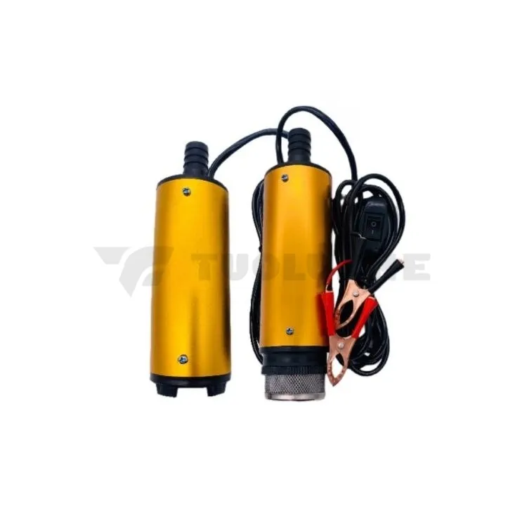 Ayrılabilir filtre 51mm DC 12V mini mikro dalgıç su pompası