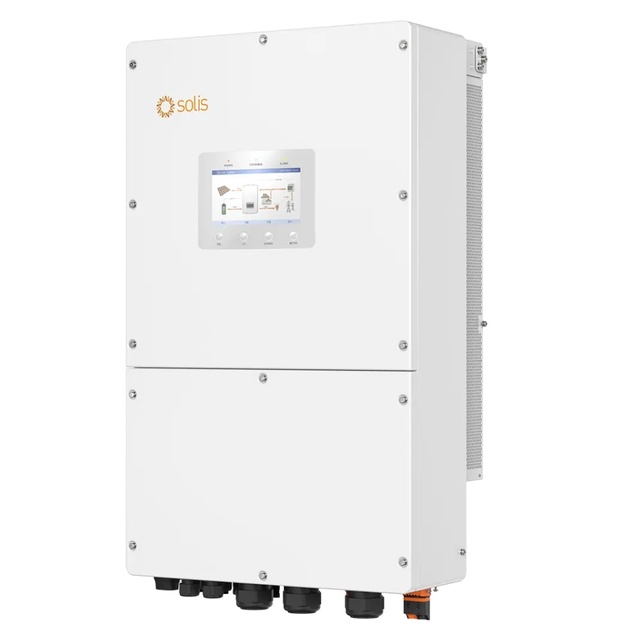 In Stock Solis Brand S6 Series S6-EH3P30k-H Hybrid Inverter 50kw 40kw 30kw High Voltage Solar System for Home and Commercial