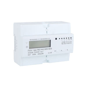 Compteur d'énergie intelligent triphasé ENGELEC de type CT à montage sur rail DIN avec Zigbee Tuya, compteur de puissance, wattmètre, affichage numérique LCD - Product Image 2