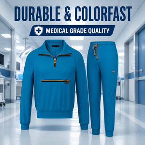 Conjuntos de Uniformes Médicos Elásticos en Cuatro Direcciones, Conjuntos de Uniformes Profesionales Resistentes, Uniformes de Enfermería para Hospital y Clínica - Product Image 2