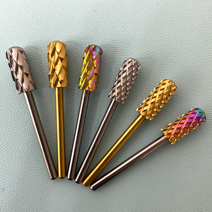 ตะไบเล็บ5XC 4XC คาไบด์ขนาดเล็กทรงกระบอกเรียบเนียนหัวเจาะเล็บความปลอดภัยตะไบเล็บไฟฟ้า - Product Image 2