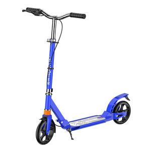 Scooter adulte pliable d'équitation robuste avec frein à disque et amortisseur Scooter de banlieue portable pour l'équitation urbaine - Product Image 2