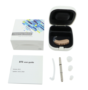 Aides auditives analogiques BTE en gros Retone, design <span class=keywords><strong>Siemens</strong></span> Lotus, réglables, haute qualité-<span class=keywords><strong>prix</strong></span>, beige, 13 piles zinc-air - Product Image 6