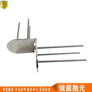 190mm Threaded Rod <b>Hinges</b> Stainless Steel Marine Hardware Accessories for <b>Doors</b> Windows <b>Wardrobes</b> Yachts Speedboats - Product Image 2