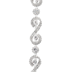 Thiết Kế Độc Đáo Sang Trọng Bling Rhinestone Pha Lê Thân Thiện Với Môi Cắt Tỉa Cho Giày Dép Và Túi Xách - Product Image 2