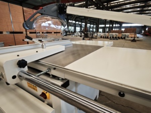 Scie à Panneaux Précise 6.6KW 7.5HP TUV CE 120mm Coupe Table Coulissante 3200/3800mm Altendorf 220 415V Scierie Bois MDF - Product Image 6