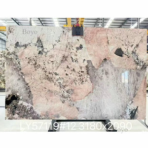 Hiện đại sang trọng kỳ lạ pantogonia Backlit <span class=keywords><strong>quartzite</strong></span> nhà bếp Countertop đá slab - Product Image 6