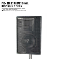 Haut-parleur de scène actif professionnel F15+ 15 pouces, enceinte DJ audio professionnelle haute puissance pour KTV et utilisation sur scène