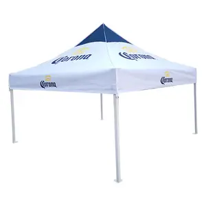 Custom Printed Outdoor Steel Fram Waterproof Foldable 10x10 Pop Up Trade Show Canopy Tent