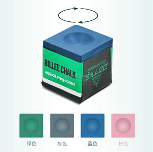 Craie de billard professionnelle de haute qualité Billee 18A, 100 pièces, craie portable pour queue de billard, pour billard et snooker - Product Image 4