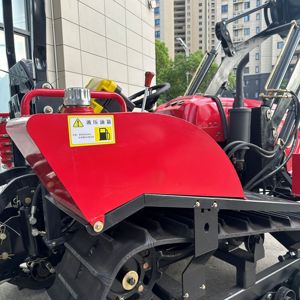 <span class=keywords><strong>Tractor</strong></span> de orugas 2WD de 60HP con rotocultivador, <span class=keywords><strong>pala</strong></span> y excavadora, aprobado por CE, <span class=keywords><strong>para</strong></span> desmalezado de huertos, excavación de zanjas y labranza agrícola - Product Image 3