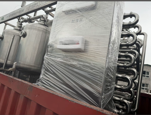 Pasteurisateur et stérilisateur tubulaire automatique pour jus de fruits à haute viscosité avec pulpe, pour ligne de production de produits laitiers, de boissons et de sauces - Product Image 4