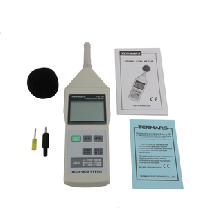 Tenmars TM-101 Sound Level Meter 30 ~ 130Db Noise Tester 31.5Hz ~ 8KHz A/C Freqüência Ponderação - Product Image 4