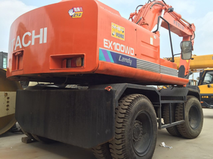 Calidad EX100WD EX60/EX120/EX200/EX220 Excavadora de ruedas usada de Japón - Product Image 6