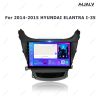 Marco Aijia, fábrica al por mayor, instalación de Panel DE REPRODUCTOR DE Radio de 9 pulgadas para HYUNDAI ELANTRA 2014-2015, pantalla Universal Android