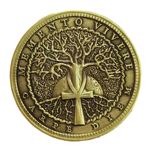 Factory Custom High Quality <strong>Metal</strong> Challenge Coin 3D Antique Gold Challenge Coin - Product Image 3
