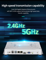 Mini PC industriel sans ventilateur intégré RK3588/Core I3/i5/J4125, ordinateur de bord industriel Linux Android avec 5 ports COM, SIM, Wifi 4G