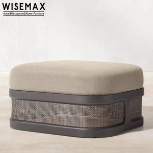 WISEMAX FURNITURE Ensemble de meubles de jardin avec cadre en aluminium de haute qualité et canapé déco en rotin pour l'extérieur - Product Image 5