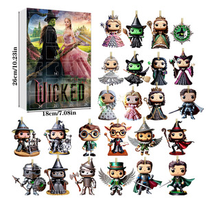 Wicked Inspired 24 Day <b>Advent</b> <b>Calendar</b> Blind Box Mini Musical Character Figurines Holiday Countdown Collectible <b>Gift</b> Set - Product Image 6