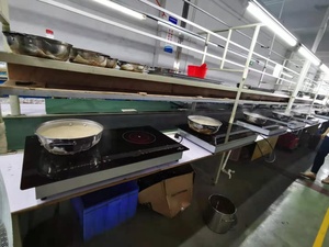 Estufa de inducción integrada infrarroja de doble quemador eléctrico de doble panel de cerámica económica para uso doméstico en Hotel cocina casera - Product Image 5