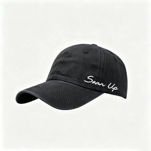 Gorra de Béisbol Vintage de Algodón Lavado con Bordado Personalizado a Mano, Unisex, Ajustable, Venta al Por Mayor OEM - Product Image 3