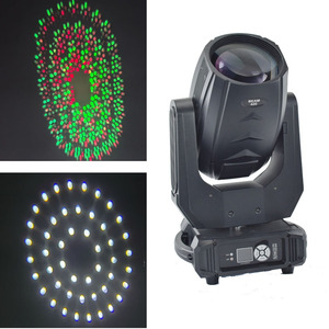 Projecteur à tête mobile six couleurs Sharpy Beam avec effet arc-en-ciel pour scène, événements, discothèques, bars, soirées, DJ et spectacles - Product Image 1