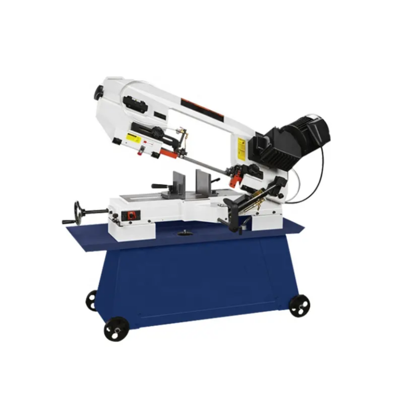 Gbs028 Hydraulic Horizontal Metal Bandsaw Cutting