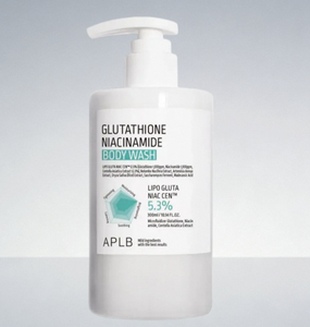 APLB กลูต้าไธโอน ไนอะซินาไมด์ บอดี้วอช 300 มล. ผลิตภัณฑ์ทำความสะอาดผิวกาย ช่วยให้ความชุ่มชื้น ผิวกระจ่างใส เรียบเนียน ใช้ได้ทุกวัน - Product Image 4