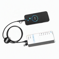 Nouveau câble de charge rapide 4-en-1 2026 PD 60W tressé avec logo LED lumineux – Cadeau promotionnel d'entreprise personnalisé