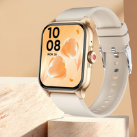 Smartwatch QX15 all'Ingrosso, Elegante e Leggero per Uomini e Donne, Display da 1,85 Pollici, Impermeabile IP68