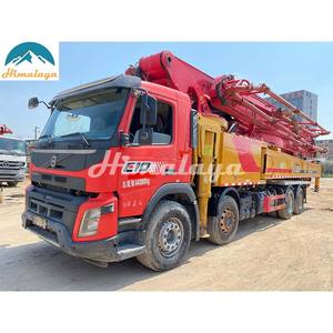 Camión Bomba <span class=keywords><strong>de</strong></span> Concreto Usado Sany Volvo Chassis 2020 62X-6RZ, Pluma <span class=keywords><strong>de</strong></span> 62 m, Motor Diésel, Estacionario, Autoelevable, con Motor - Product Image 2