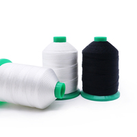 Fil à coudre en nylon 100% teint Hongqiao 300d/3 haute ténacité pour la fabrication de bracelets au crochet, écologique et résistant aux produits chimiques