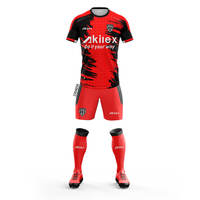 Tenues de Sport d'Équipe en Sublimation Numérique, Maillots de Football, Uniformes de Football Personnalisés pour Hommes