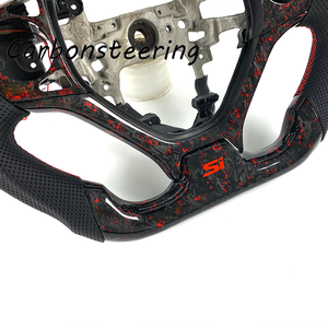 Accessories <b>for</b> Custom Carbon Fiber Car <b>Steering</b> <b>Wheel</b> <b>for</b> 9th Gen Si LX EX EX-L 2012-2015 JDM Interior Upgrade - Product Image 3