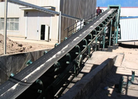 Hochwertiger Industrie-Horizontal band förderer preis für Sand und Kies
