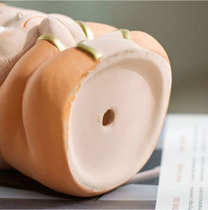 P21 Wukong Pot de fleur en terre cuite fait à la main en céramique intérieur extérieur pépinière poterie jardinière en argile jardinière CLASSIC - Product Image 5