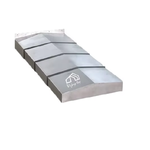 Couverture coulissante télescopique haute résistance Protection d'axe CNC Bouclier métallique Couverture de voie de machine Garde en fer inoxydable d'Inde - Product Image 1