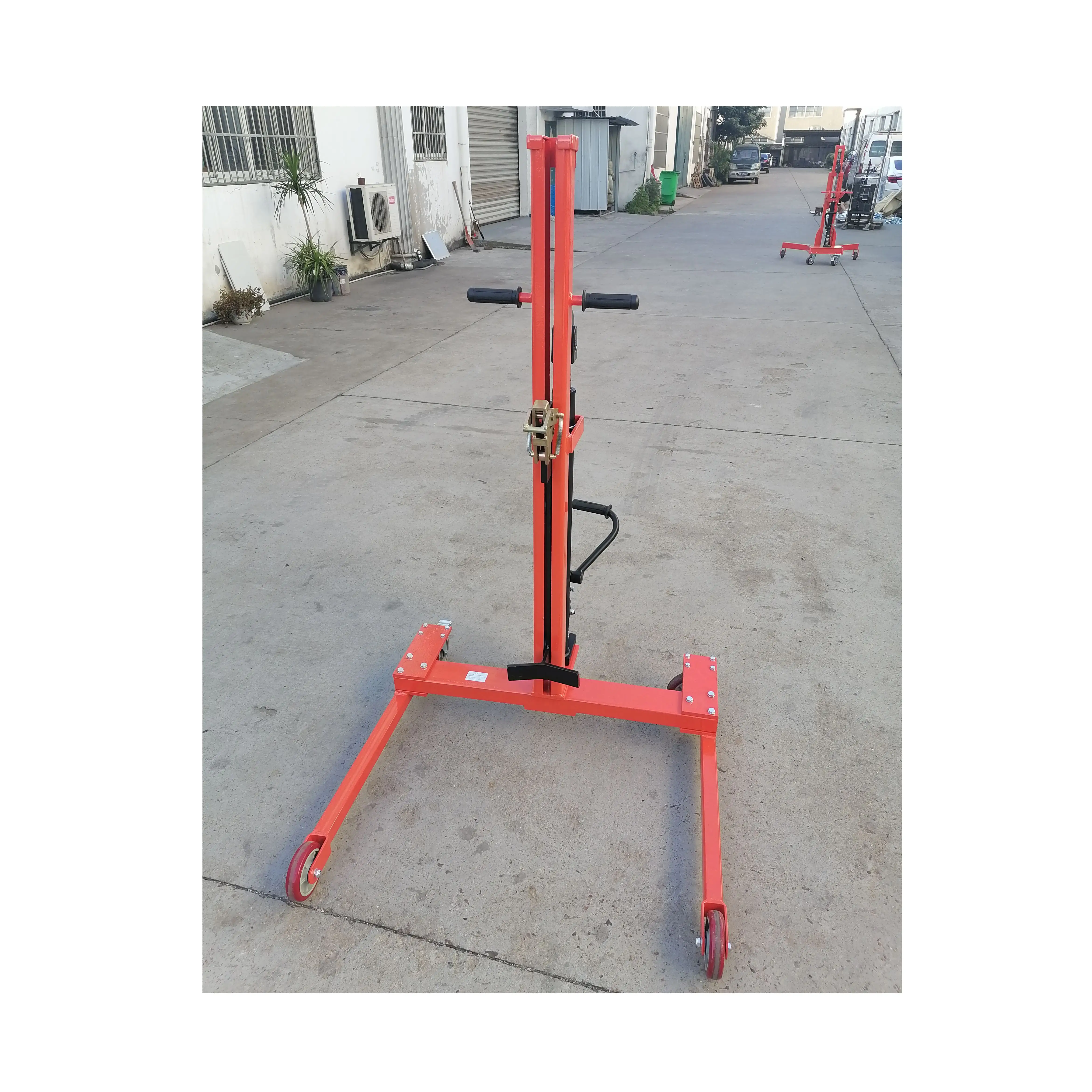 Hot Sale Easy Operate High Quality Oil Drum Carrier Pallet Truck Hydraulic Drum Trolley
